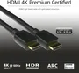 ACT Cable HDMI AK3944 Premium Certificado 2m 4K UHD Negro