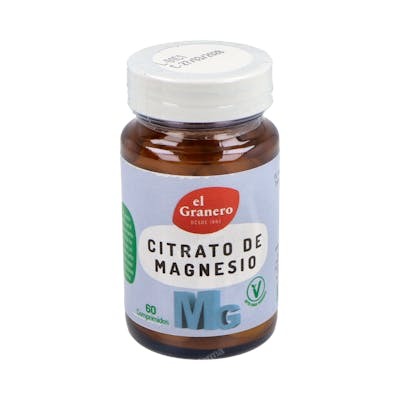 EL GRANERO MG 500 Citrato de Magnesio 60 comprimidos