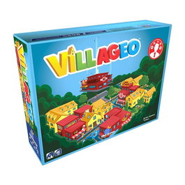 Blue Orange Villageo Juego de Mesa BO14701ML - Construir Ciudad, Edad 8+, 1 Jugador, Multilingüe (ES, DE, EN, FR, IT, NL, PT)
