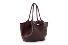 Vince Camuto Bolso Tote Burdeos de Polipiel