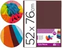 Liderpapel Papel Seda Marron 52x76 cm 18 gr Paquete 25 Hojas