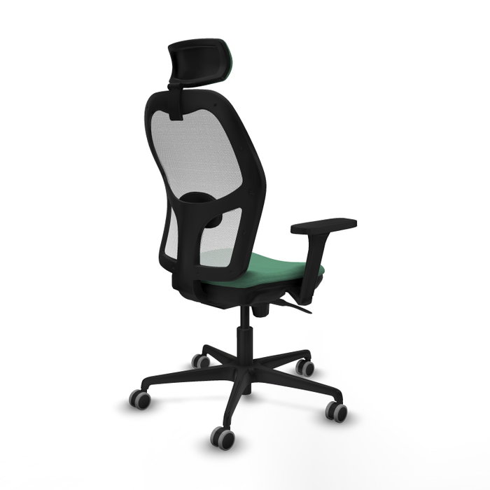 PIQUERAS Y CRESPO Silla de oficina Jorquera Verde esmeralda y Blanco PIQUERAS Y CRESPO Silla de oficina Jorquera Verde esmeralda y Blanco