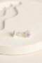 Heliophilia Silver Pendientes de Plata de Ley 925 ELKMD50553 Bañados en Rodio, Elegantes e Hipoalergénicos para Mujer