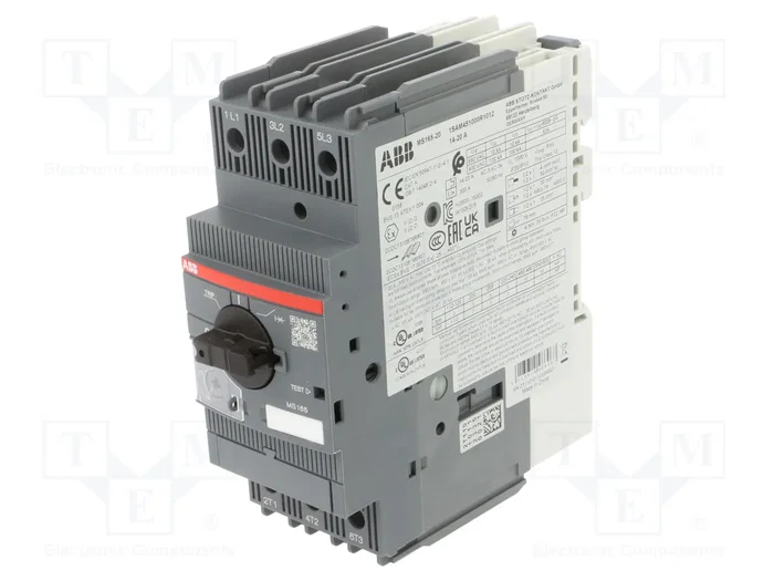 ABB MS165-20 Interruptor motorizado 7,5kW 208÷690VAC ABB MS165-20 Interruptor motorizado 7,5kW 208÷690VAC