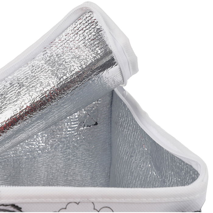 Cook Concept Bolsa Térmica Infantil para Colorear con Rotuladores Incluidos (Unicornios, Dinosaurios)