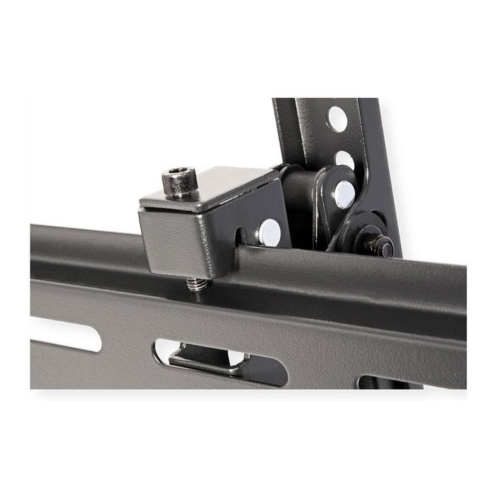 VALUE 17.99.1185 Soporte de TV de pared inclinable para 37 a 80 pulgadas, soporta hasta 75 kg, VESA 200x200 a 600x400 mm, negro