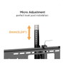 VALUE Soporte de pared para TV ajustable 37-80 pulgadas