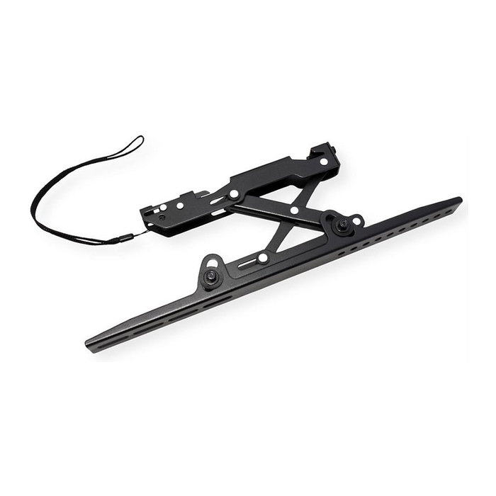 VALUE 17.99.1185 Soporte de TV de pared inclinable para 37 a 80 pulgadas, soporta hasta 75 kg, VESA 200x200 a 600x400 mm, negro