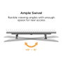 VALUE Soporte de pared para TV ajustable 37-80 pulgadas
