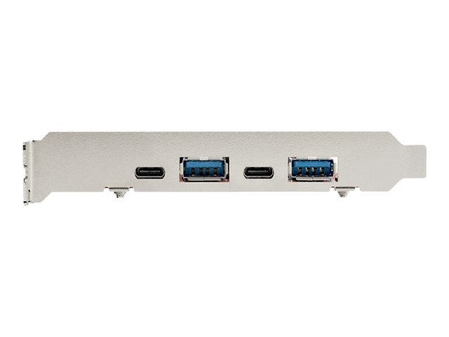 Startech PEXUSB312A2C2V Tarjeta de Expansión PCIe con 2x USB-C y 2x USB-A 10 Gbps