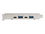 Startech PEXUSB312A2C2V Tarjeta de Expansión PCIe con 2x USB-C y 2x USB-A 10 Gbps