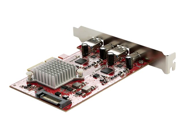 Startech PEXUSB312A2C2V Tarjeta de Expansión PCIe con 2x USB-C y 2x USB-A 10 Gbps