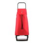 Rolser Jet LN Joy Carro de la Compra Plegable, 2 Ruedas, Bolsa de 40 Litros, Rojo