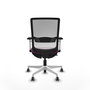 PIQUERAS Y CRESPO Silla de oficina Haches Morada con Malla Blanca
