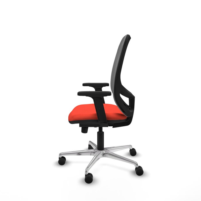 PIQUERAS Y CRESPO Silla de oficina Cilanco Naranja oscuro y Gris PIQUERAS Y CRESPO Silla de oficina Cilanco Naranja oscuro y Gris