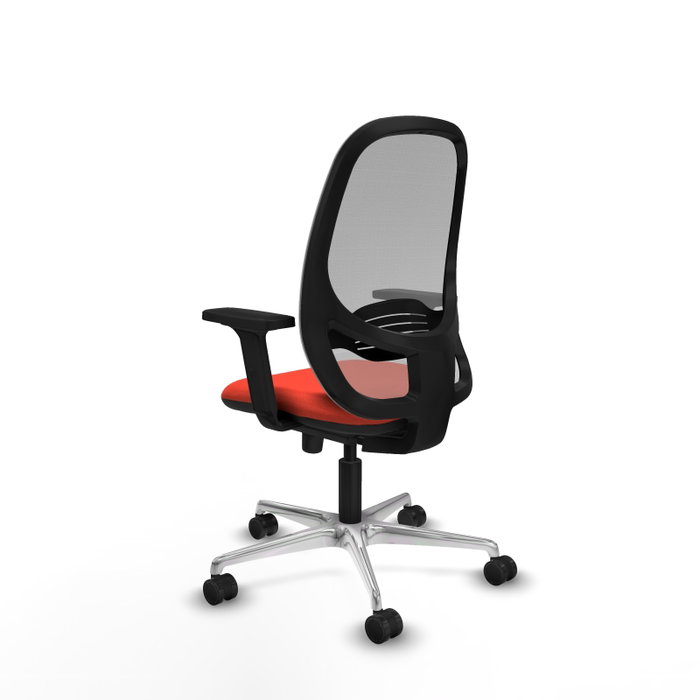 PIQUERAS Y CRESPO Silla de oficina Cilanco Naranja oscuro y Gris PIQUERAS Y CRESPO Silla de oficina Cilanco Naranja oscuro y Gris