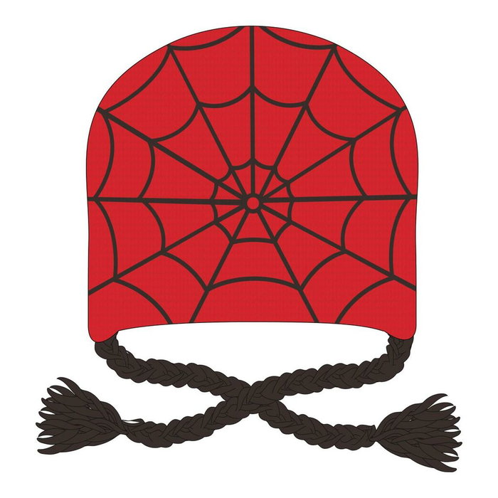 Cerdá Gorro Peruano Spiderman Marvel Rojo