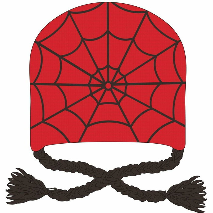 Cerdá Gorro Peruano Spiderman Marvel Rojo