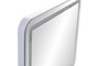 DKD Home Decor Espejo LED Cristal Blanco con Control Táctil