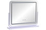 DKD Home Decor Espejo LED Cristal Blanco con Control Táctil