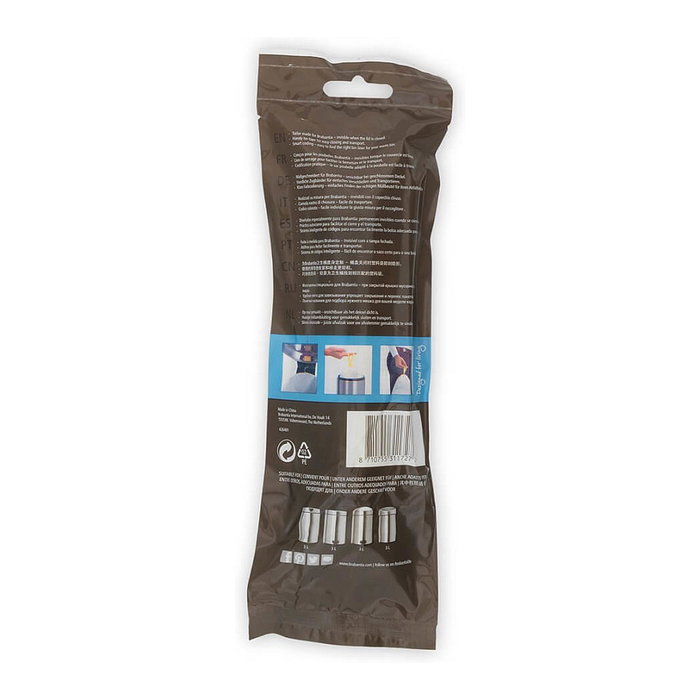 Brabantia PerfectFit Bolsas de Basura Tipo A, 3 L, 20 unidades