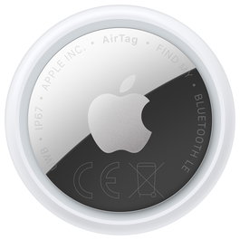 Apple AirTag 2nd Gen 4er-Pack, Localizador Personal, Color Plata y Blanco, Resistente al Agua, para iPhone/iPad