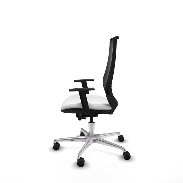 PIQUERAS Y CRESPO Silla de oficina Mardos con Mecanismo Sincro/Traslack Blanco y Negro PIQUERAS Y CRESPO Silla de oficina Mardos con Mecanismo Sincro/Traslack Blanco y Negro