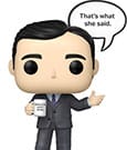Funko POP! Sayings Michael Scott The Office Figura de Vinilo Funko POP! Sayings Michael Scott The Office Figura de Vinilo