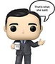 Funko POP! Sayings Michael Scott The Office Figura de Vinilo