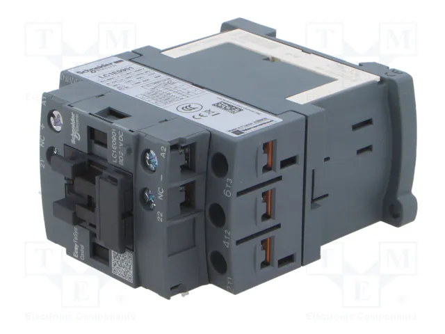Schneider Electric LC1E0901BD Contactor Easy TeSys 9A 24VDC Schneider Electric LC1E0901BD Contactor Easy TeSys 9A 24VDC