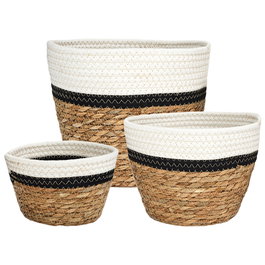 Home Deco Factory Juego De 3 Cestas Mirage Ecológico