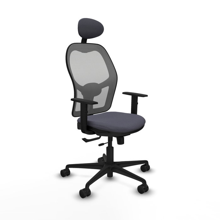 PIQUERAS Y CRESPO Silla de oficina Jorquera con mecanismo Sincro/Traslack en Gris PIQUERAS Y CRESPO Silla de oficina Jorquera con mecanismo Sincro/Traslack en Gris
