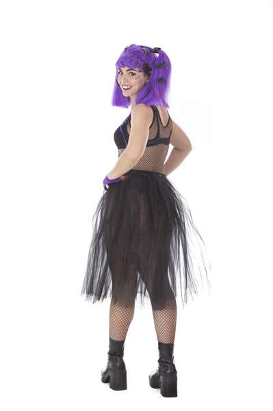 Creaciones Llopis Vampira Lila Molona Talla M Adulto