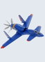 Plum Pmoa Royal Space Force: The Wings of Honnêamis Kit de Modelismo Schira-DOW 3rd Biplaza 1/72