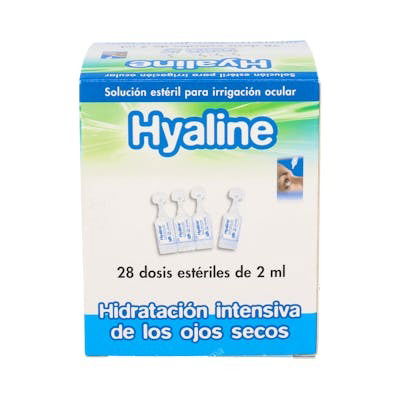 HYALINE Solución Oftálmica Estéril 28 Monodosis 2 ml