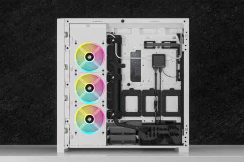 Corsair icue link aio mÓdulo de pantalla lcd, monitor cero cm (cero pulgadas), blanco, para sistemas de refrigeraciÓn por agua i
