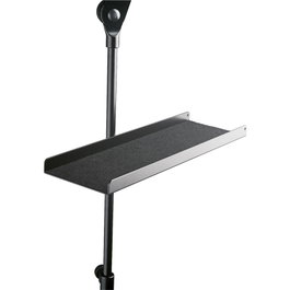 K&M 12218 Bandeja para partituras e instrumentos negro