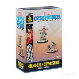 Atomic Mass Games Marvel Crisis Protocol Expansión CP69 Shang-Chi & Silver Sable - Juego de Miniaturas con Miniaturas y Cartas, Idioma Multilingüe