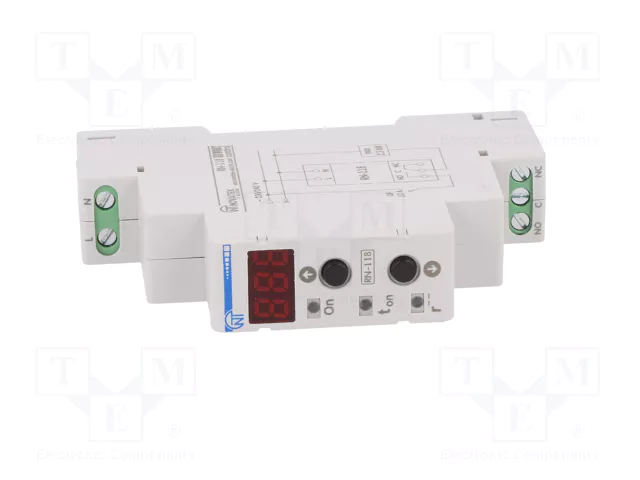 NOVATEK ELECTRO RN-118 Relé de monitorización de tensión 230VAC NOVATEK ELECTRO RN-118 Relé de monitorización de tensión 230VAC