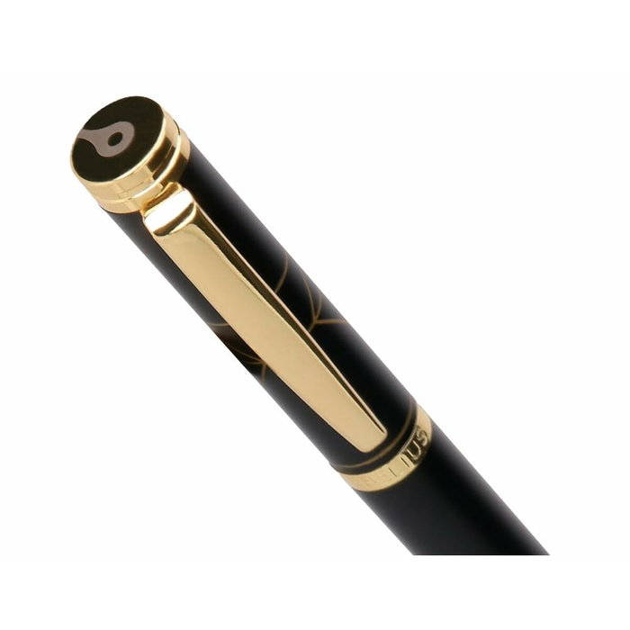 Belius Bolígrafo Soirée con Estuche y Caja de Diseño Negro y Dorado Belius Bolígrafo Soirée con Estuche y Caja de Diseño Negro y Dorado