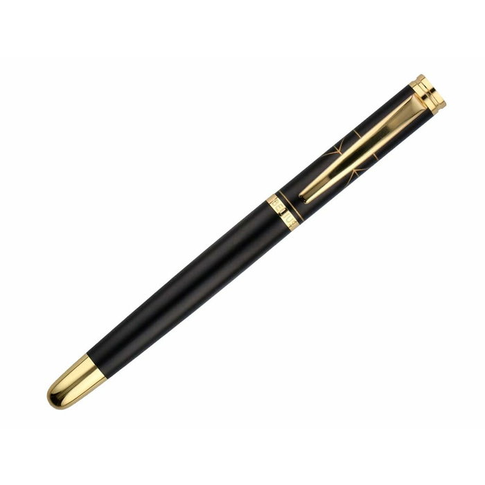 Belius Bolígrafo Soirée con Estuche y Caja de Diseño Negro y Dorado Belius Bolígrafo Soirée con Estuche y Caja de Diseño Negro y Dorado