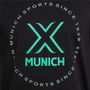 Camiseta Deportiva de Manga Corta Munich Negro