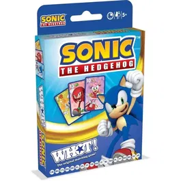 Winning Moves Sonic the Hedgehog Juego de Cartas WIN5053410006686 - Juego de Cartas en Colores Sonic para Toda la Familia