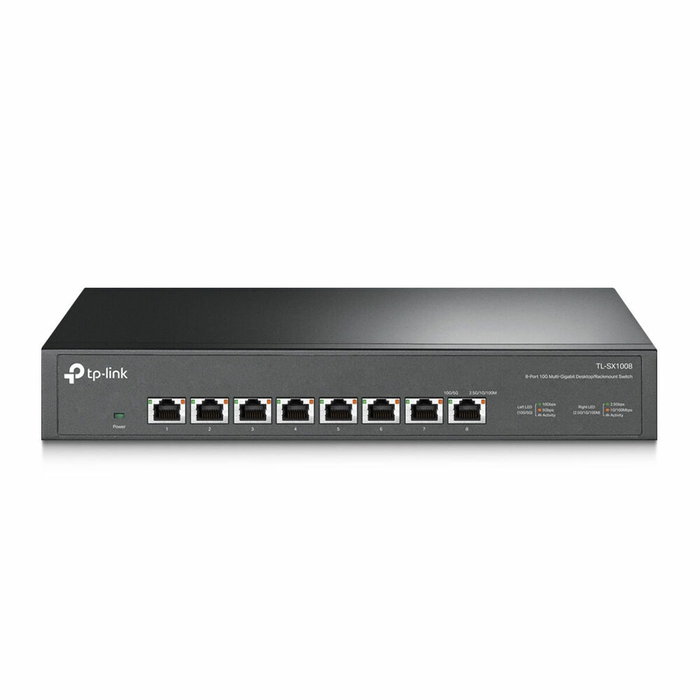 TP-Link TL-SX1008 Conmutador Multigigabit de 8 Puertos 10G RJ45 Negro