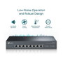 TP-Link TL-SX1008 Conmutador Multigigabit de 8 Puertos 10G RJ45 Negro