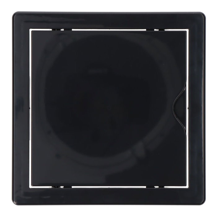 Edm Tapa de Registro Cuadrada Empotrable ABS Gris Antracita 15x15cm Edm Tapa de Registro Cuadrada Empotrable ABS Gris Antracita 15x15cm
