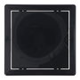 Edm Tapa de Registro Cuadrada Empotrable ABS Gris Antracita 15x15cm