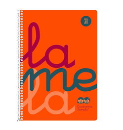 Lamela Bloc Tapa Polipropileno 4º 80H Cuadrovia 3 Mm Naranja (Set de 5)