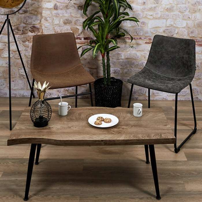 Home Deco Factory Mesa de Centro Forest 100x49 cm