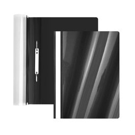 Dosier Fastener Forofis Pvc A4 Negro (Set de 12)